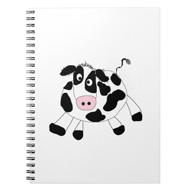 Caderno Espiral Vaca da fazenda (Frente)