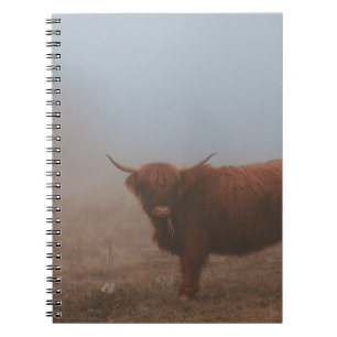 CADERNO ESPIRAL VACA DE BOVINO DE ALTA TERRA