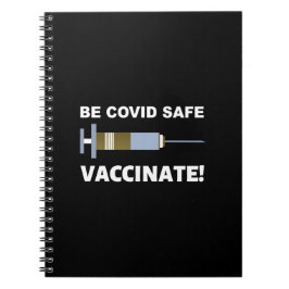 Caderno Espiral Vacina Segura Contra Vacina