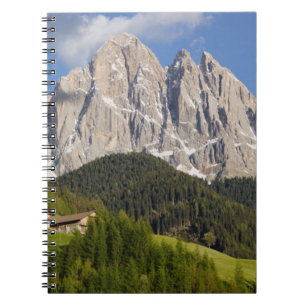 Caderno Espiral Val di Funes, Villnößtal, Dolomites, Itália