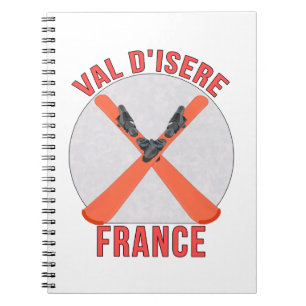 Caderno Espiral Val d'Isere, França