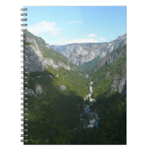 Caderno Espiral Vale de Yosemite no Parque Nacional de Yosemite