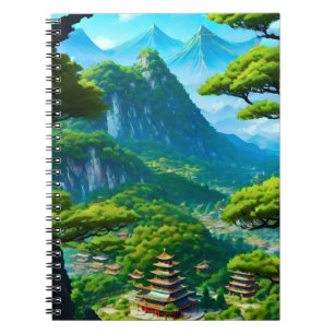 Caderno Espiral Vale do Palácio Chinês