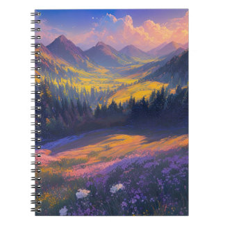 Caderno Espiral Vale Verde e Paraíso Majestoso