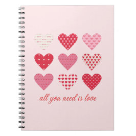 Caderno Espiral Valentine Day 2023 Sweet Hearts