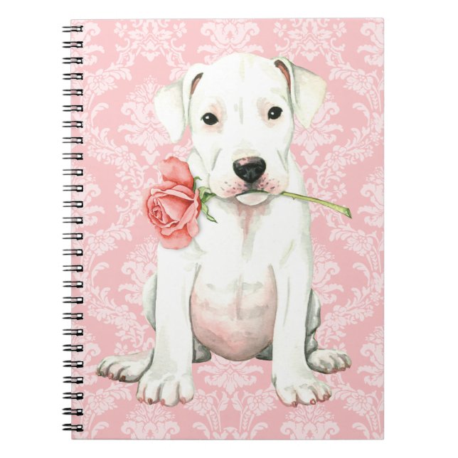 Caderno Espiral Valentine Rose Dogo (Frente)