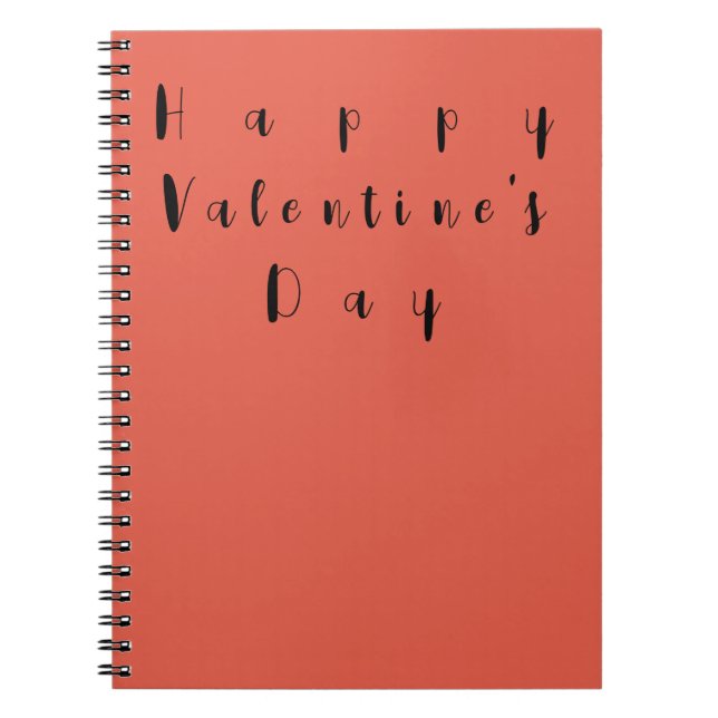 Caderno Espiral Valentine's (Frente)