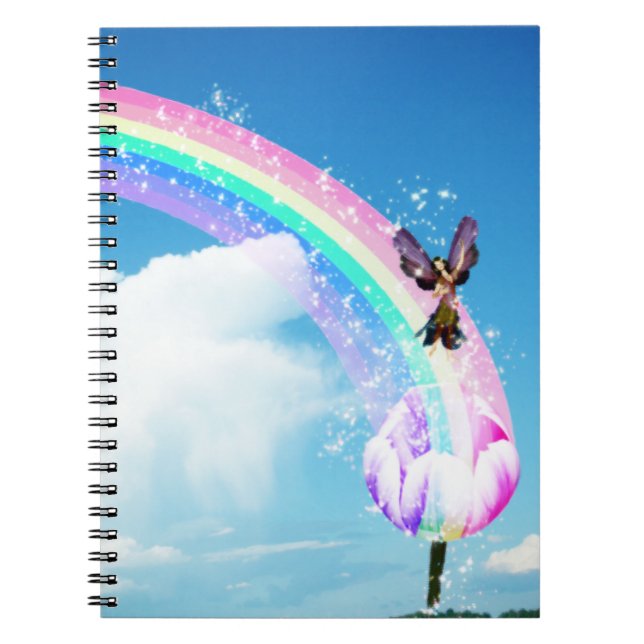 Caderno Espiral Vamos faz arco-íris (Frente)