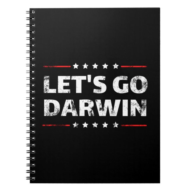 Caderno Espiral Vamos Go Darwin (Frente)