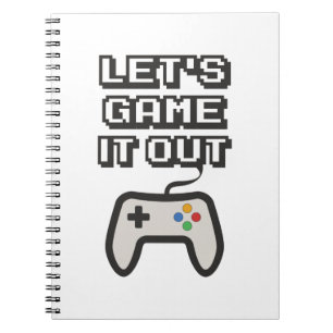 Caderno Espiral Vamos jogar isso