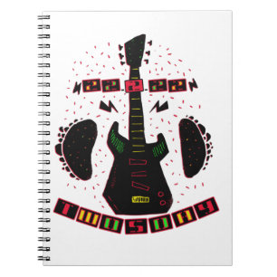 Caderno Espiral Vamos Rockar na Taco Twosday 2-22-22