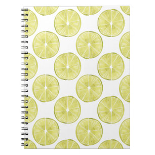 Caderno Espiral Vamos Taco Sobre Ele   Padrão do Limão