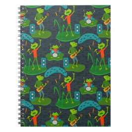 Caderno Espiral vamos te sapo