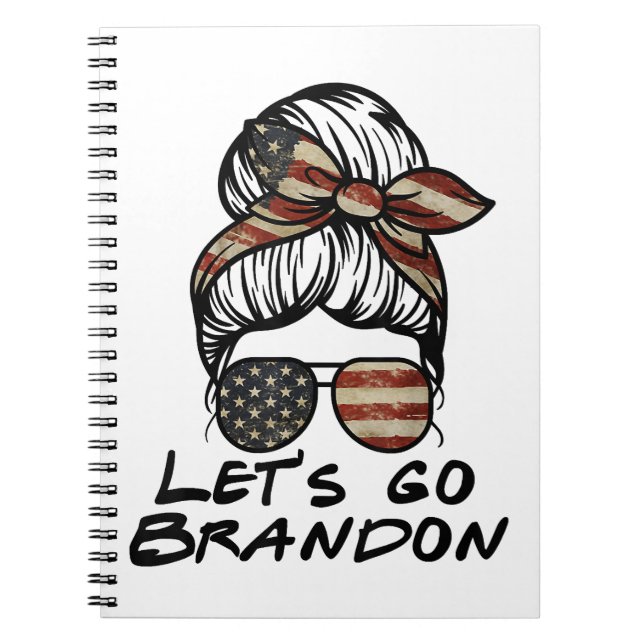 Caderno Espiral Vamos Vai Brandon, Vamos Brandon (Frente)