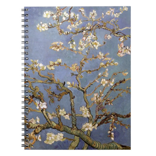 Caderno Espiral Van Gogh Almond Blossom (Frente)