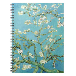Caderno Espiral Van Gogh Almond Blossoms
