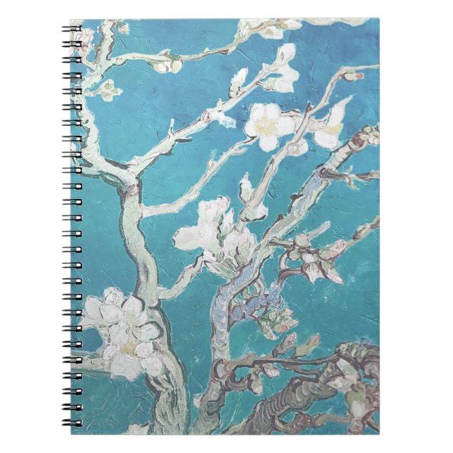 Caderno Espiral Van Gogh Painting Almond Blossom (Frente)