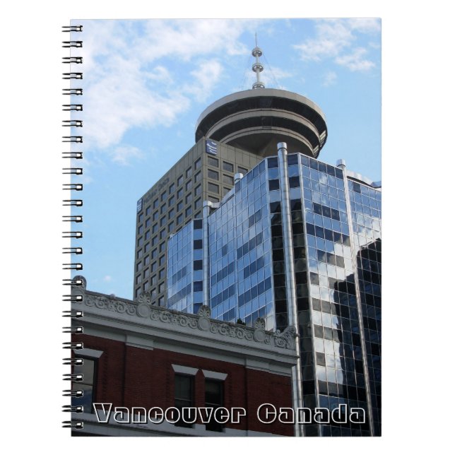 Caderno Espiral Vancouver Notebook Vancouver Gastown Souvenir (Frente)