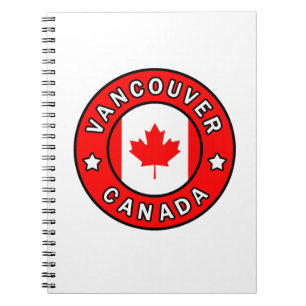 Caderno Espiral Vancôver Canadá