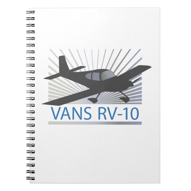 Caderno Espiral Vans RV-10 (Frente)