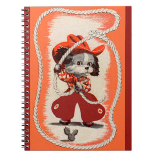 Caderno Espiral vaqueiro