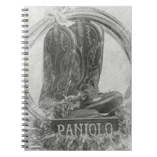 Caderno Espiral Vaqueiro de Paniolo