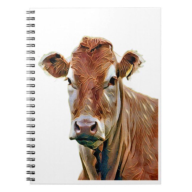 CADERNO ESPIRAL VAQUINHA LINDA (Frente)