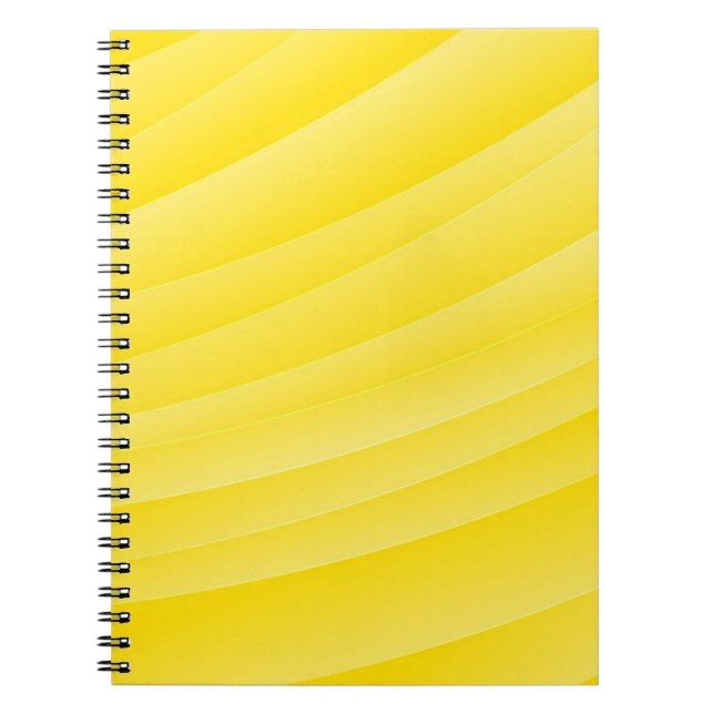 CADERNO ESPIRAL VAZIO CRIE O SEU PRÓPRIO DIÁRIO AMARELO (Frente)