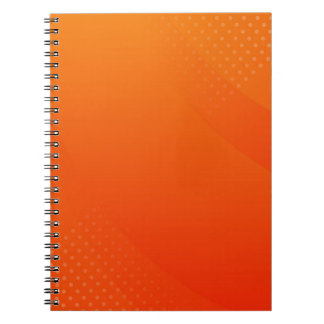 CADERNO ESPIRAL VAZIO CRIE O SEU PRÓPRIO DIÁRIO DE LARANJA