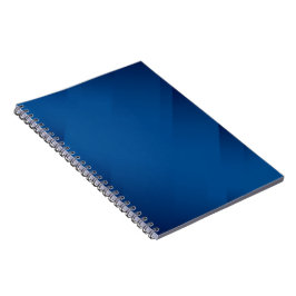 Caderno Espiral VAZIO CRIE seu próprio DIÁRIO AZUL