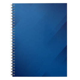 Caderno Espiral VAZIO CRIE seu próprio DIÁRIO AZUL
