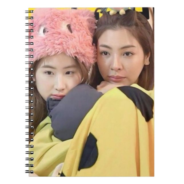 Caderno Espiral Vazio FayeYoko O Casal de Entrega do GL da Série T (Frente)