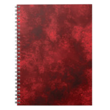 VAZIO RED CRIE O SEU PRÓPRIO DIÁRIO NOTEBOOK