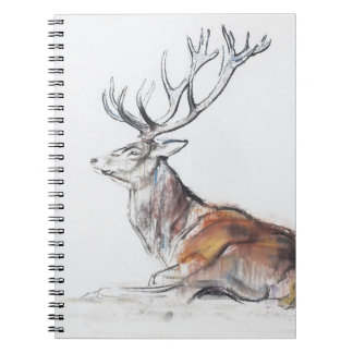 Caderno Espiral Veado assentado 2006