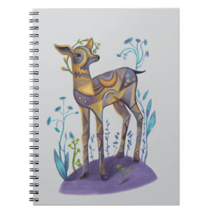 Caderno Espiral veado fofo