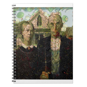 Caderno Espiral Vegan Gothic Fine Art Spoof