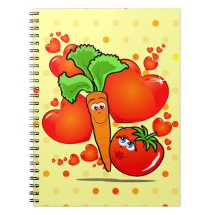 Caderno Espiral Vegetais apaixonados, notebook