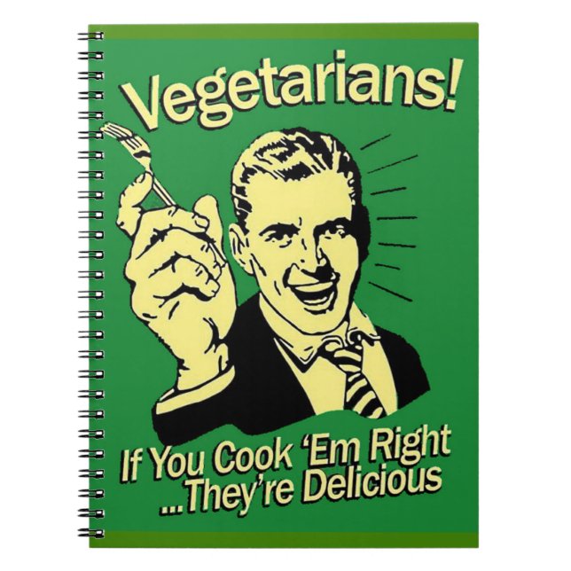 Caderno Espiral vegetarianos (Frente)