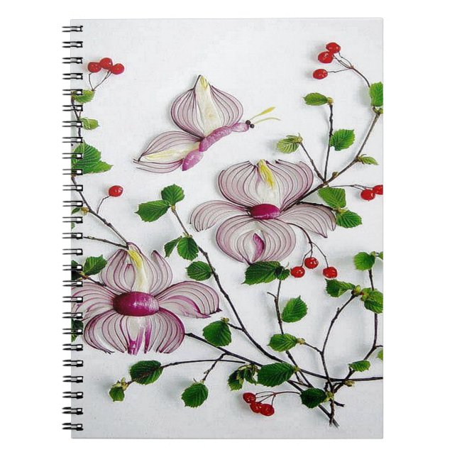 Caderno Espiral Veggie Art (Frente)