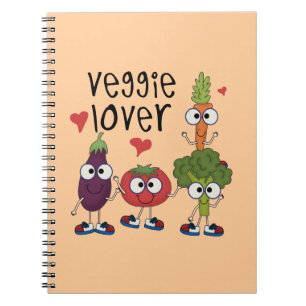 Caderno Espiral Veggie Lover