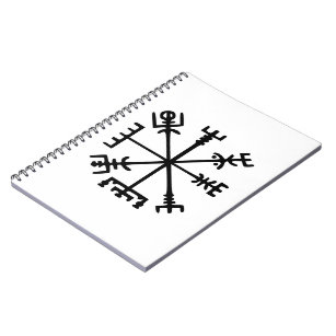 Caderno Espiral Vegvísir (Viking Compass)