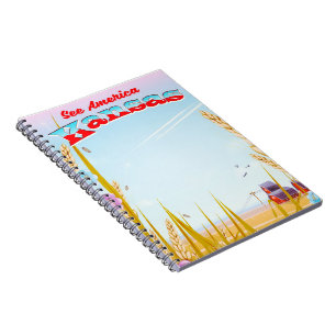 Caderno Espiral Veja a América! - Kansas