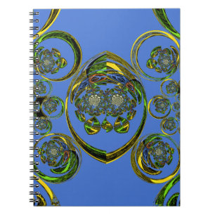 Caderno Espiral Veja minhas curvas azuis