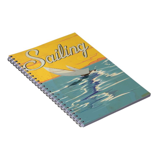 Caderno Espiral Vela (Lado Direito)