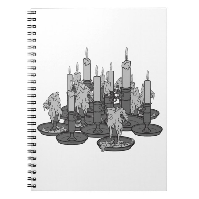 Caderno Espiral Velas (Frente)