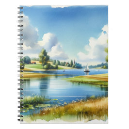 Caderno Espiral Velero Em Um Lago