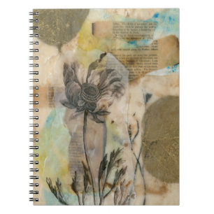Caderno Espiral Vellum Floral II