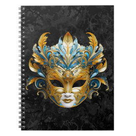 Caderno Espiral Venetian Masquerade Mask