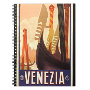 Caderno Espiral Veneza 1920