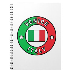Caderno Espiral Veneza Itália